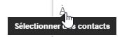 choix gmail contact